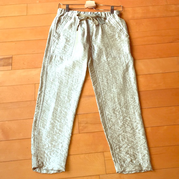 J. Crew Pants - J Crew Gold shimmering pants size 00